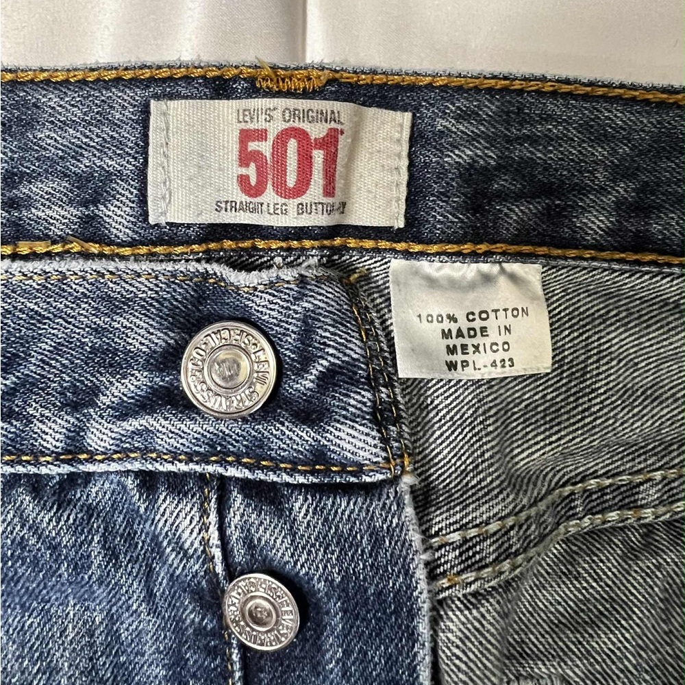 Levi's 501 Straight Jeans - Classic Blue